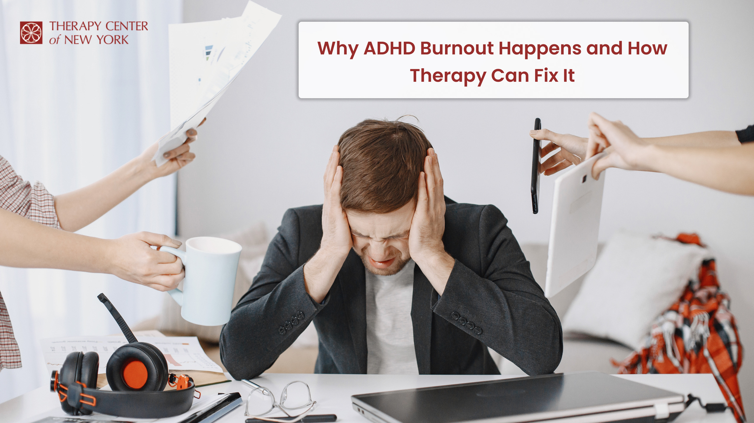 Struggling with ADHD burnout? Discover why it happens and how therapy can help you regain balance and focus.