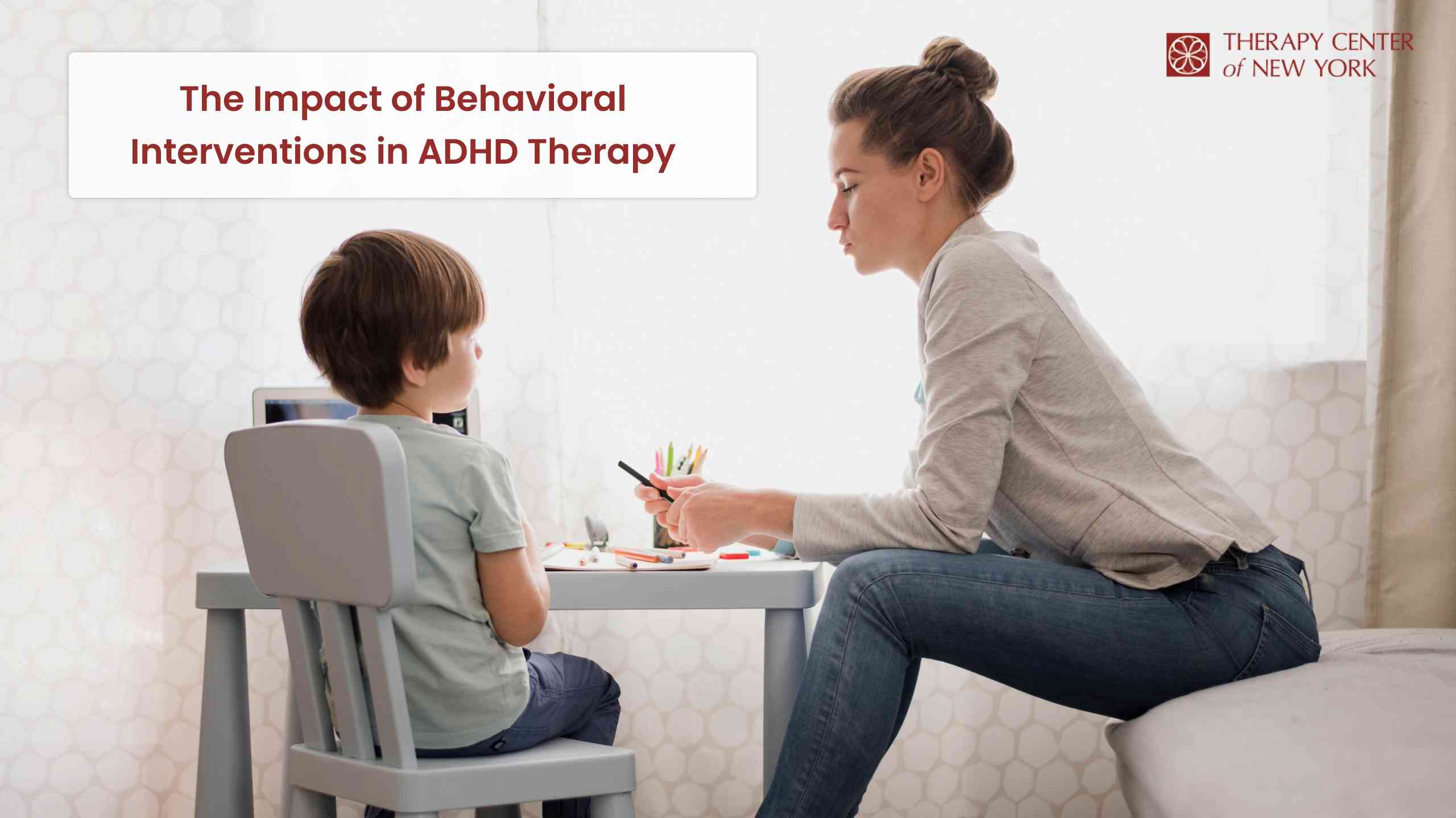 Behavioral interventions help children with ADHD improve focus, routines, and self-control.