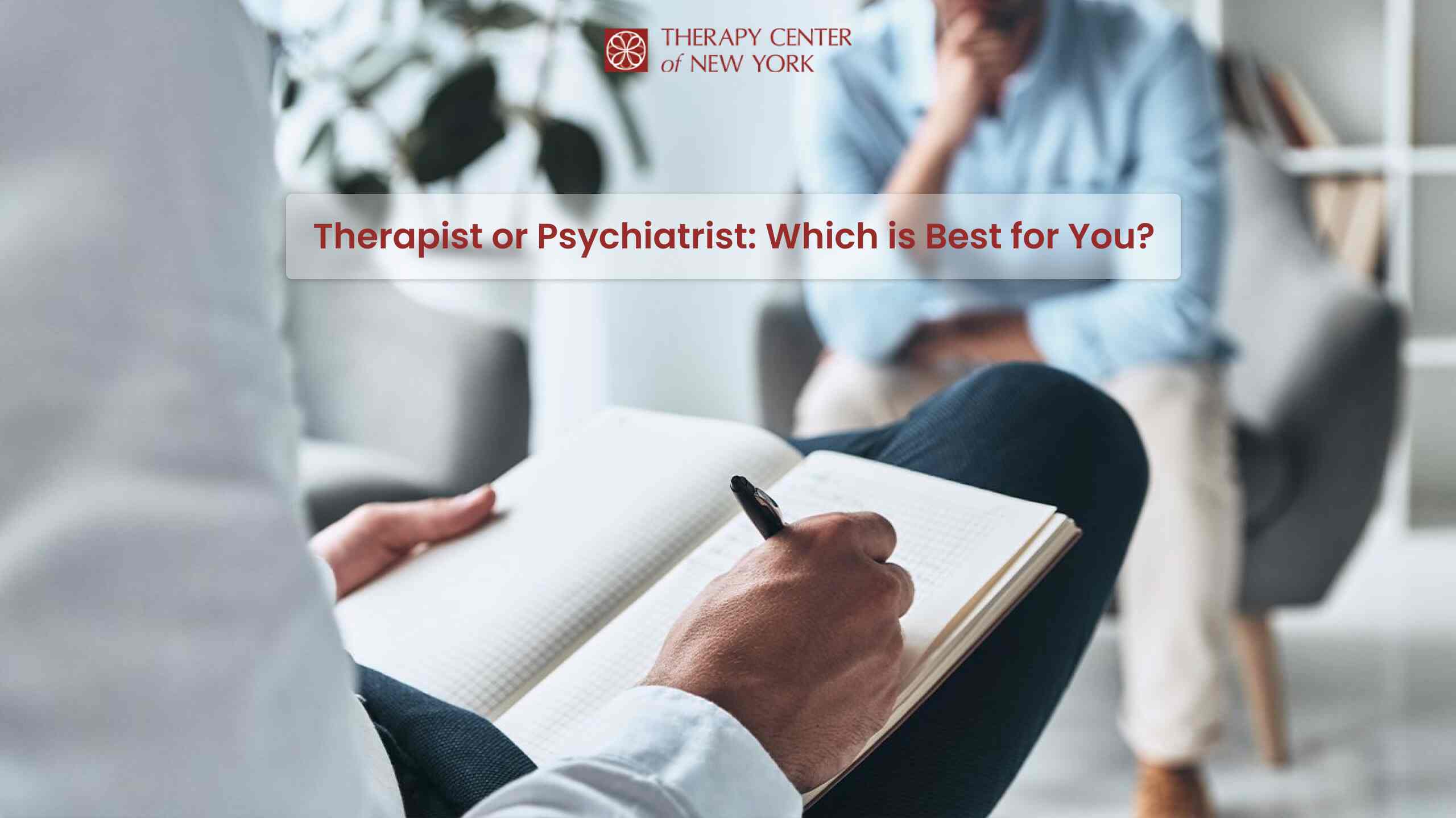 Therapist or Psychiatrist? Choosing the right mental health professional.  pen_spark